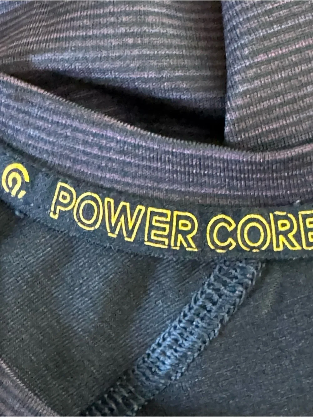 Champion Power Core XL Poly/Nylon/Spandex Black/Pink Micro Striped SS T-Shirt - Picture 8 of 11
